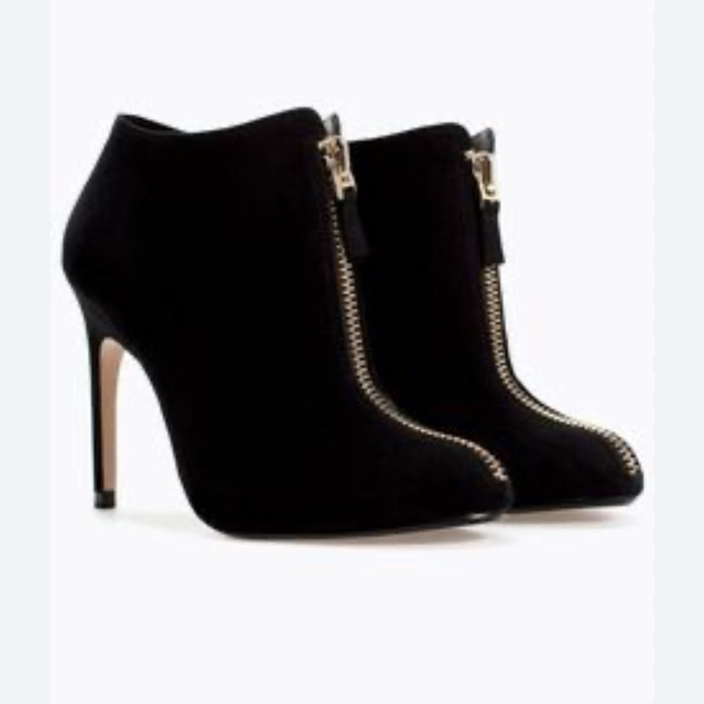ZARA ankle booties